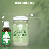 KIT ACEITE DE COCO + ORÉGANO