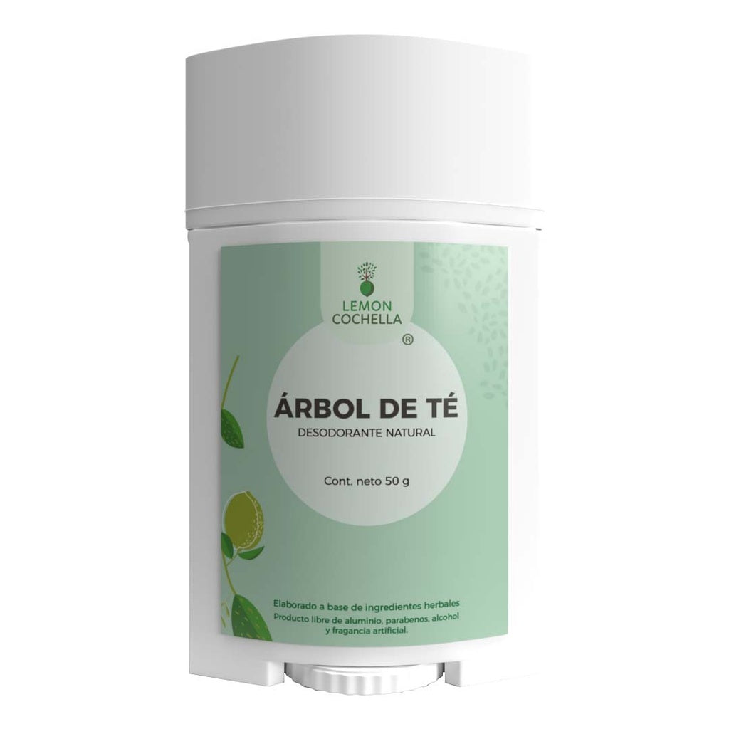 DESODORANTE EN BARRA ARBOL DE TE  50 GRS LEMON COCHELLA