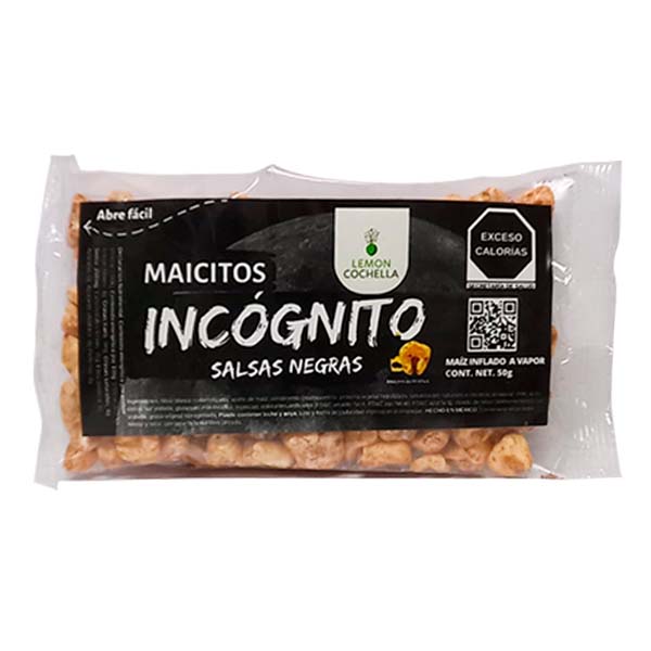 MAIZ INFLADO A VAPOR INGOGNITO 50 GRS LEMON COCHELLA
