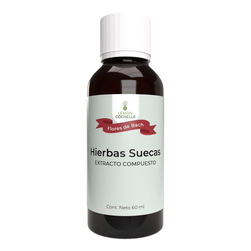 HIERBAS SUECAS FLORES DE BACH 60 ML LEMON COCHELLA