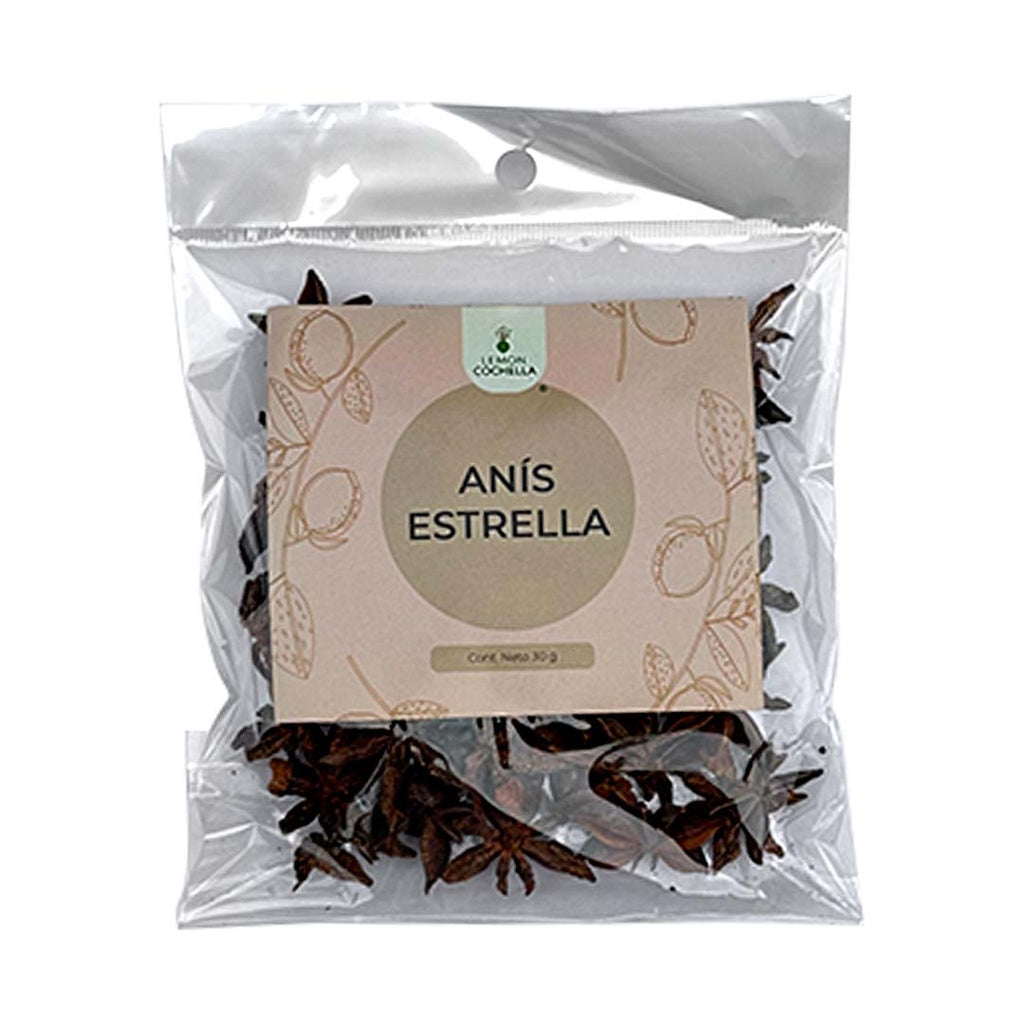 TÉ ANÍS ESTRELLA 30 GRS BOLSITA LEMON COCHELLA