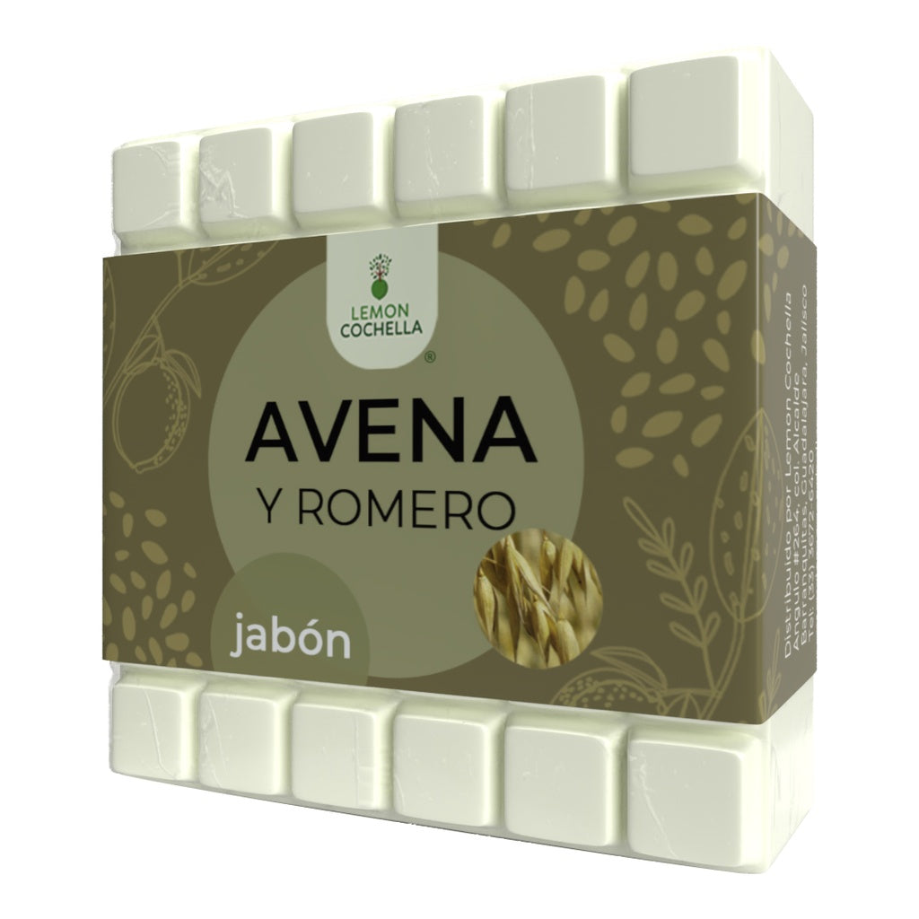 JABÓN AVENA Y ROMERO LEMON COCHELLA