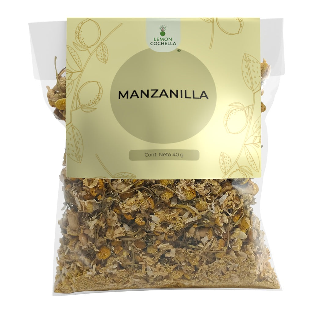 TÉ MANZANILLA 40 GRS BOLSITA LEMON COCHELLA