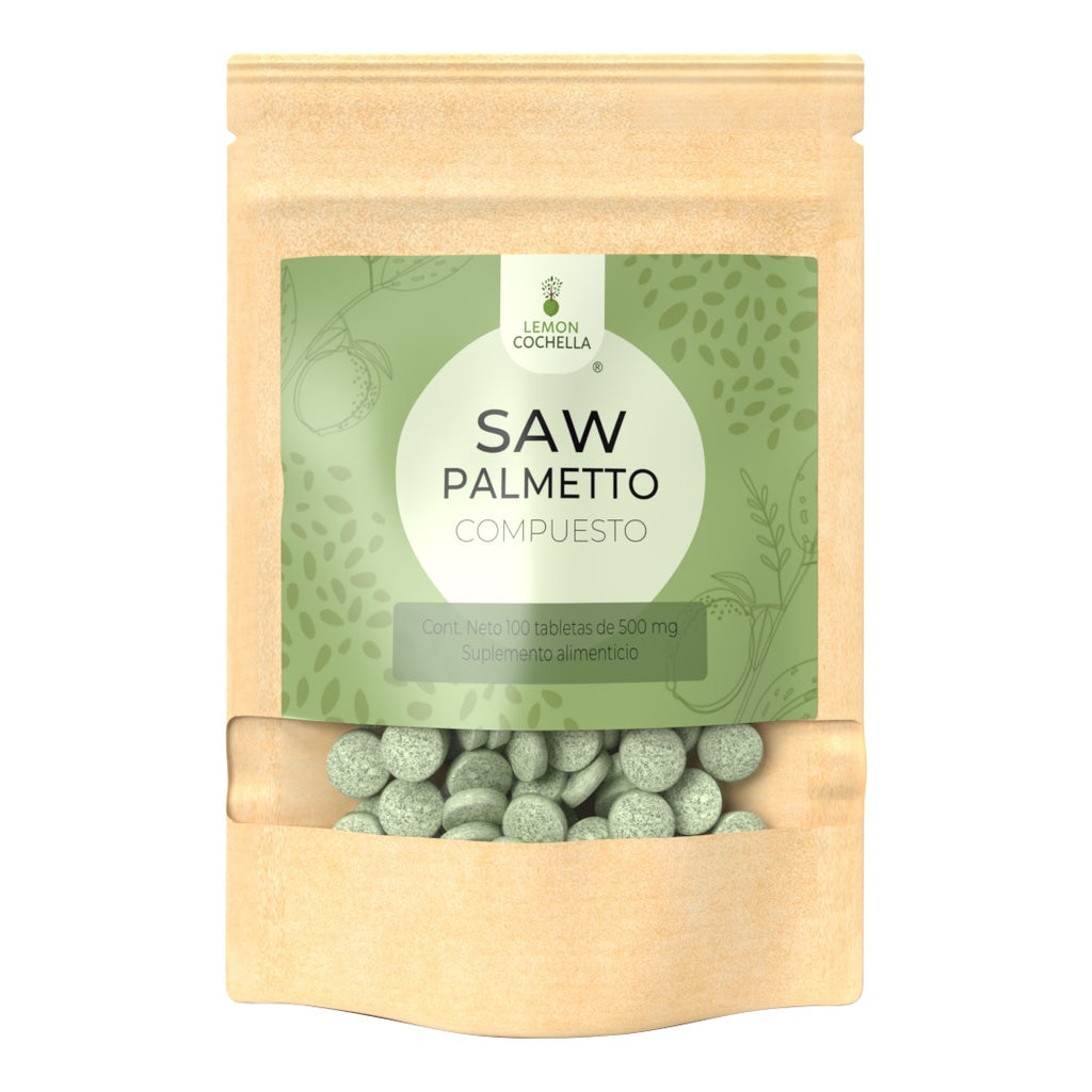 SAW PALMETTO COMPUESTO 100 TABS LEMON COCHELLA