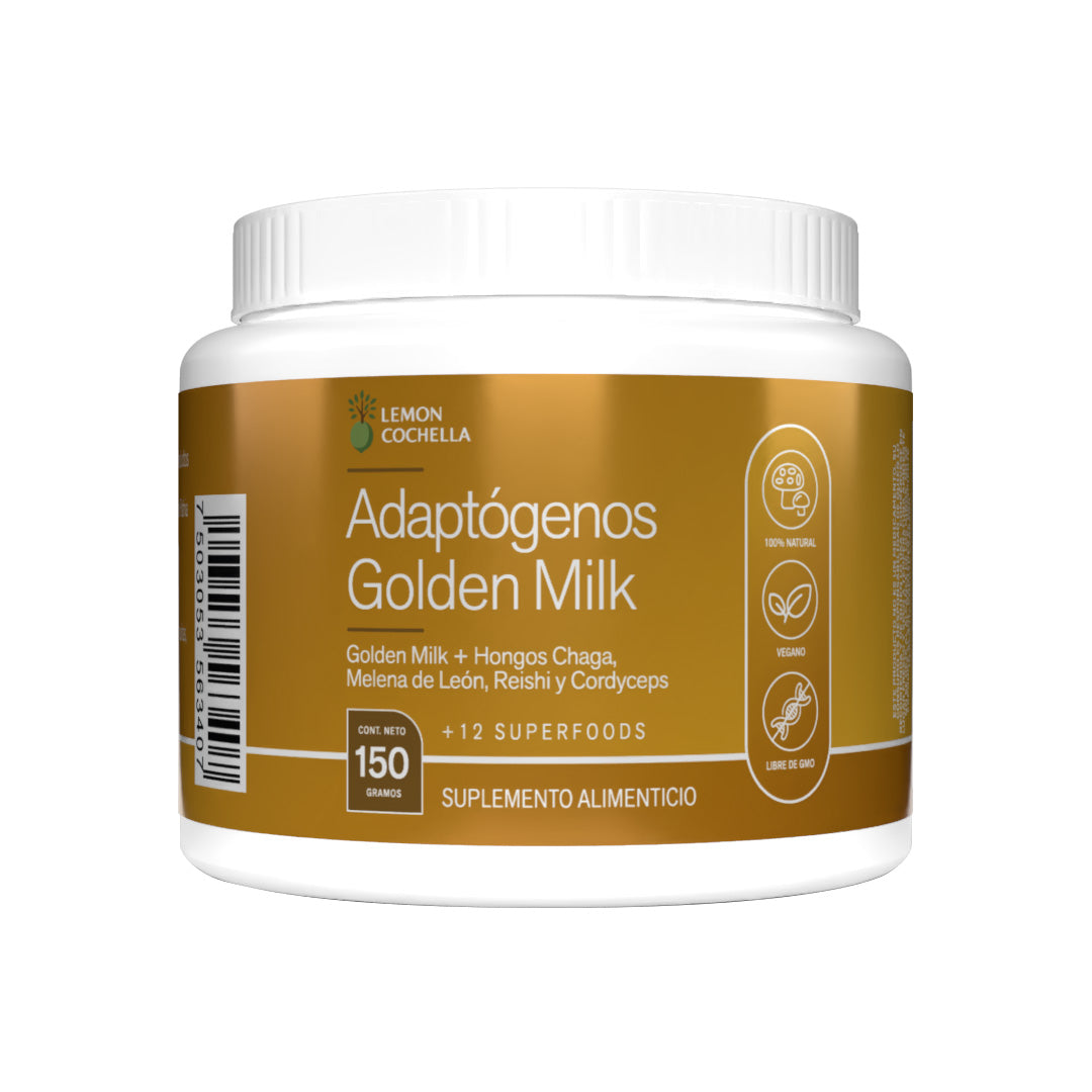 ADAPTÓGENOS GOLDEN MILK 150 GRS LEMON COCHELLA