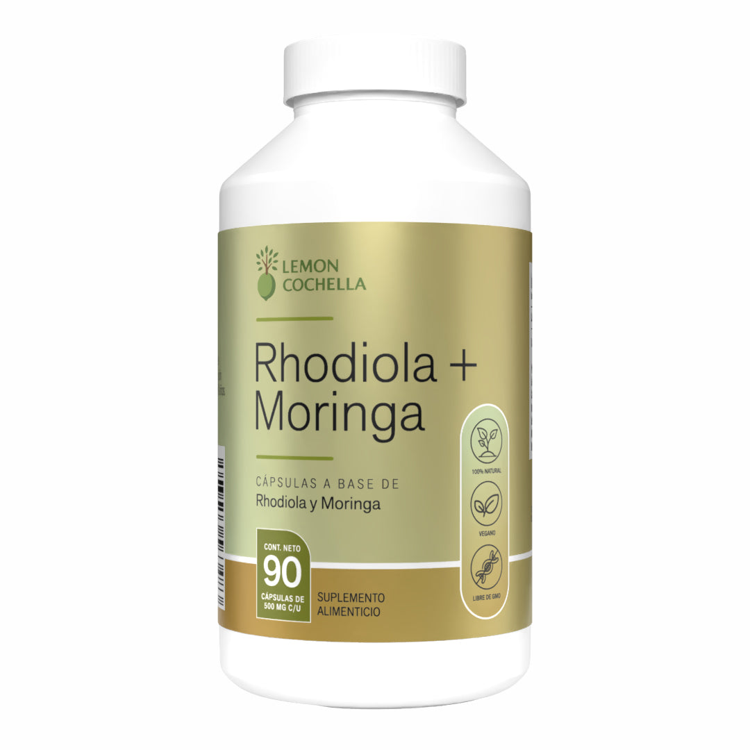 MORINGA RHODIOLA 90 CAPS LEMON COCHELLA