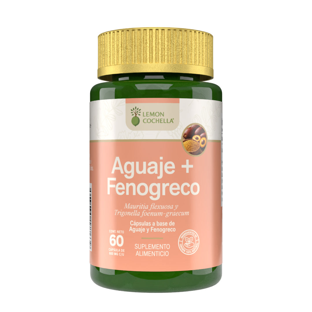 AGUAJE + FENOGRECO 60 CAPS LEMON COCHELLA