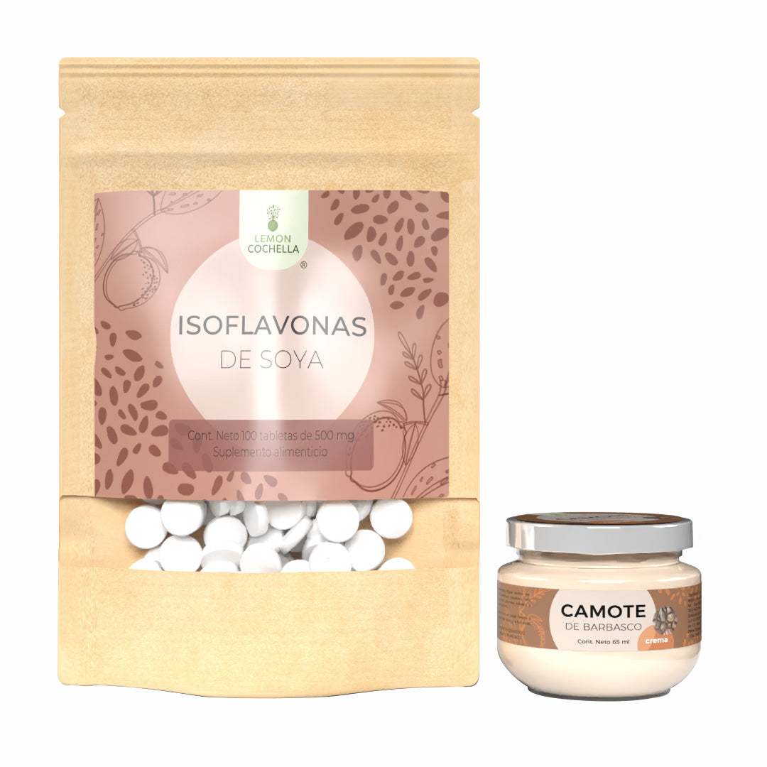 COMBO ISOFLAVONAS Y CREMA CAMOTE