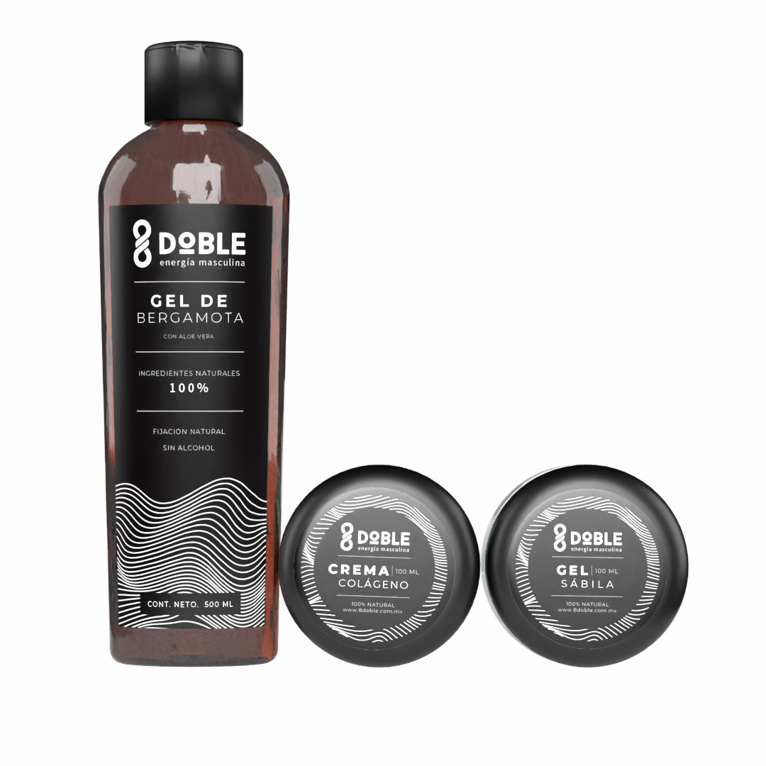 KIT GEL CAPILAR + GEL DE SÁBILA + CREMA COLÁGENO