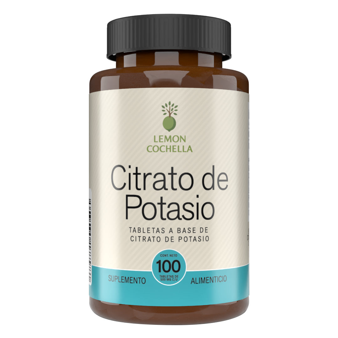 CITRATO DE POTASIO 100 TABS LEMON COCHELLA