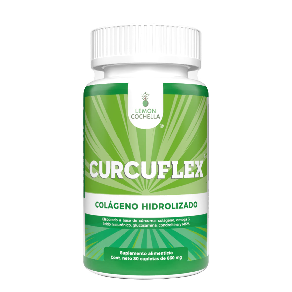 CURCUFLEX 30 CAPLETAS LEMON COCHELLA