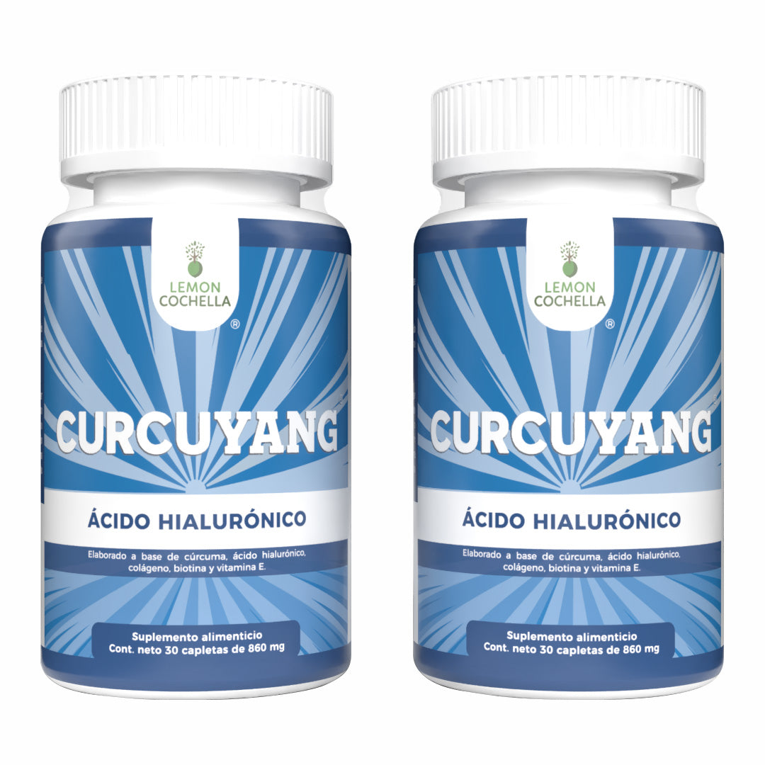 2 PACK CURCUYANG 30 CAPLETAS DE LEMON COCHELLA