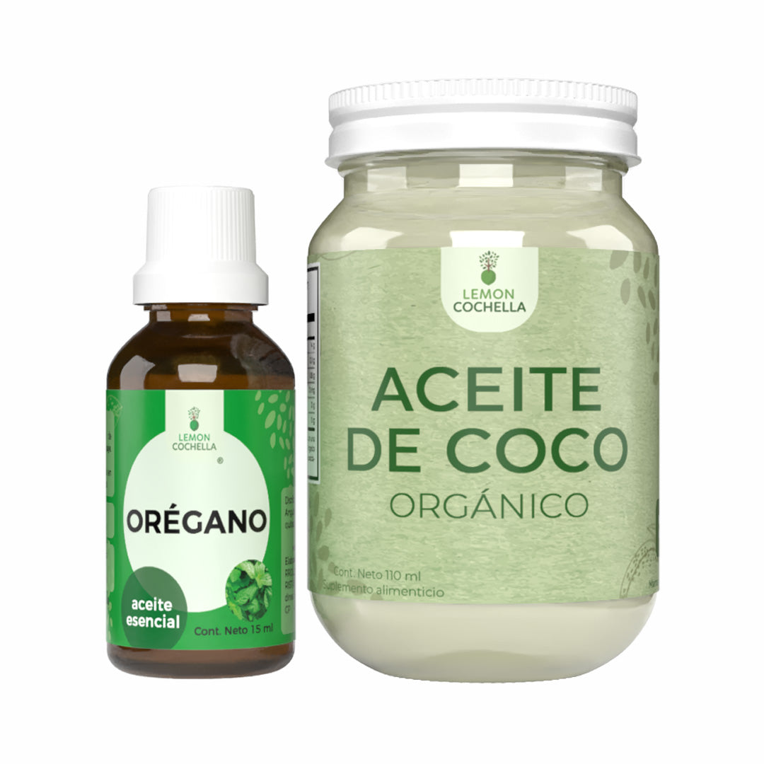 KIT ACEITE DE COCO + ORÉGANO