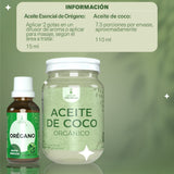 KIT ACEITE DE COCO + ORÉGANO