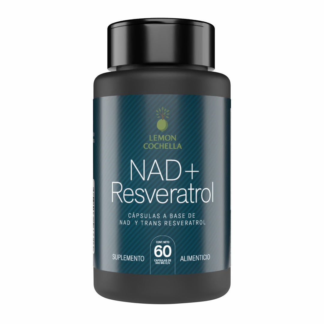 NAD+RESVERATROL 60 CAPS LEMON COCHELLA