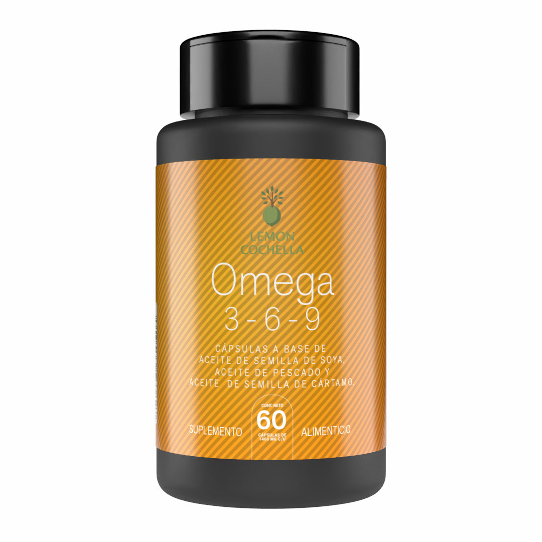 OMEGA 3, 6, 9 60 CAPS LEMON COCHELLA