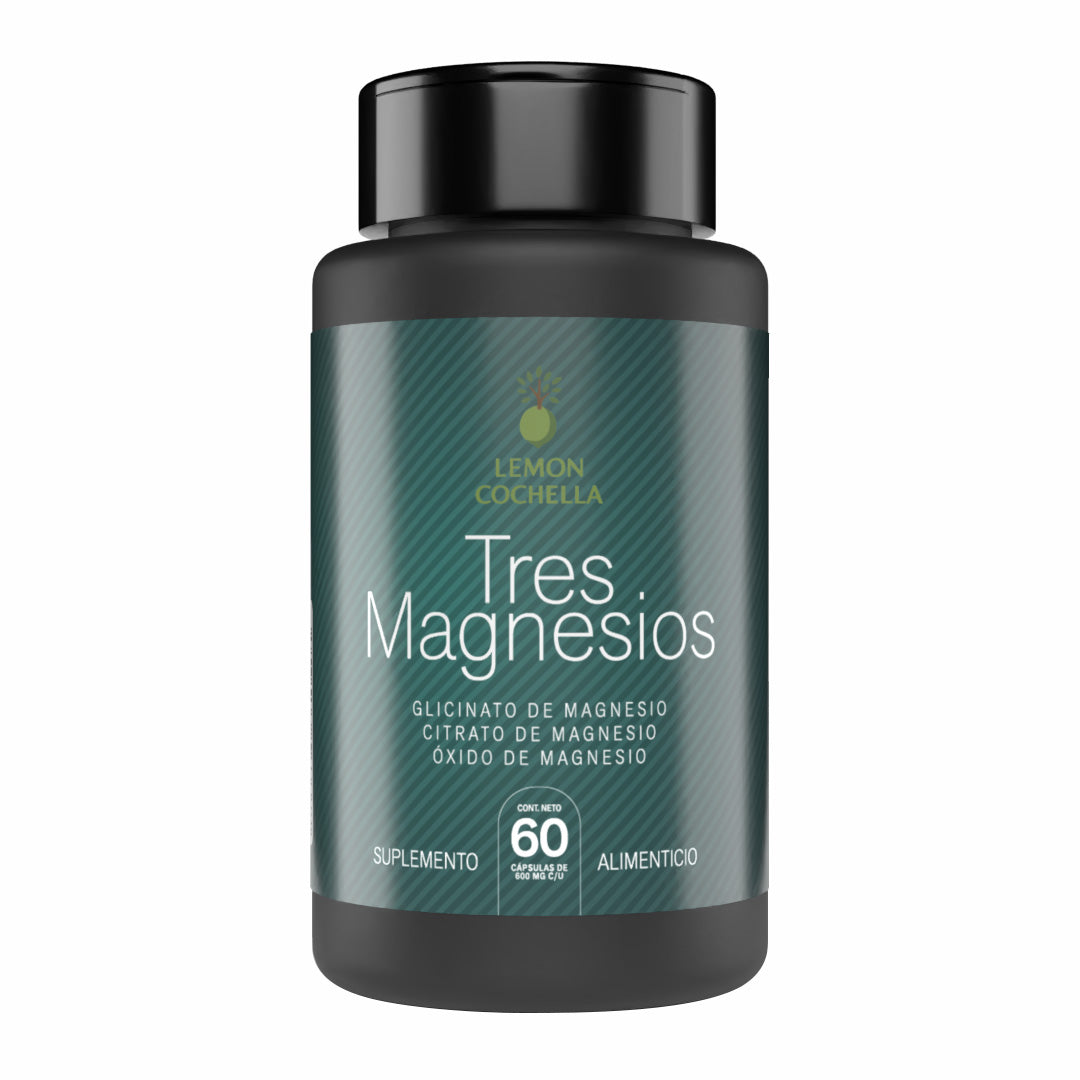 TRES MAGNESIOS 60 CAPS LEMON COCHELLA